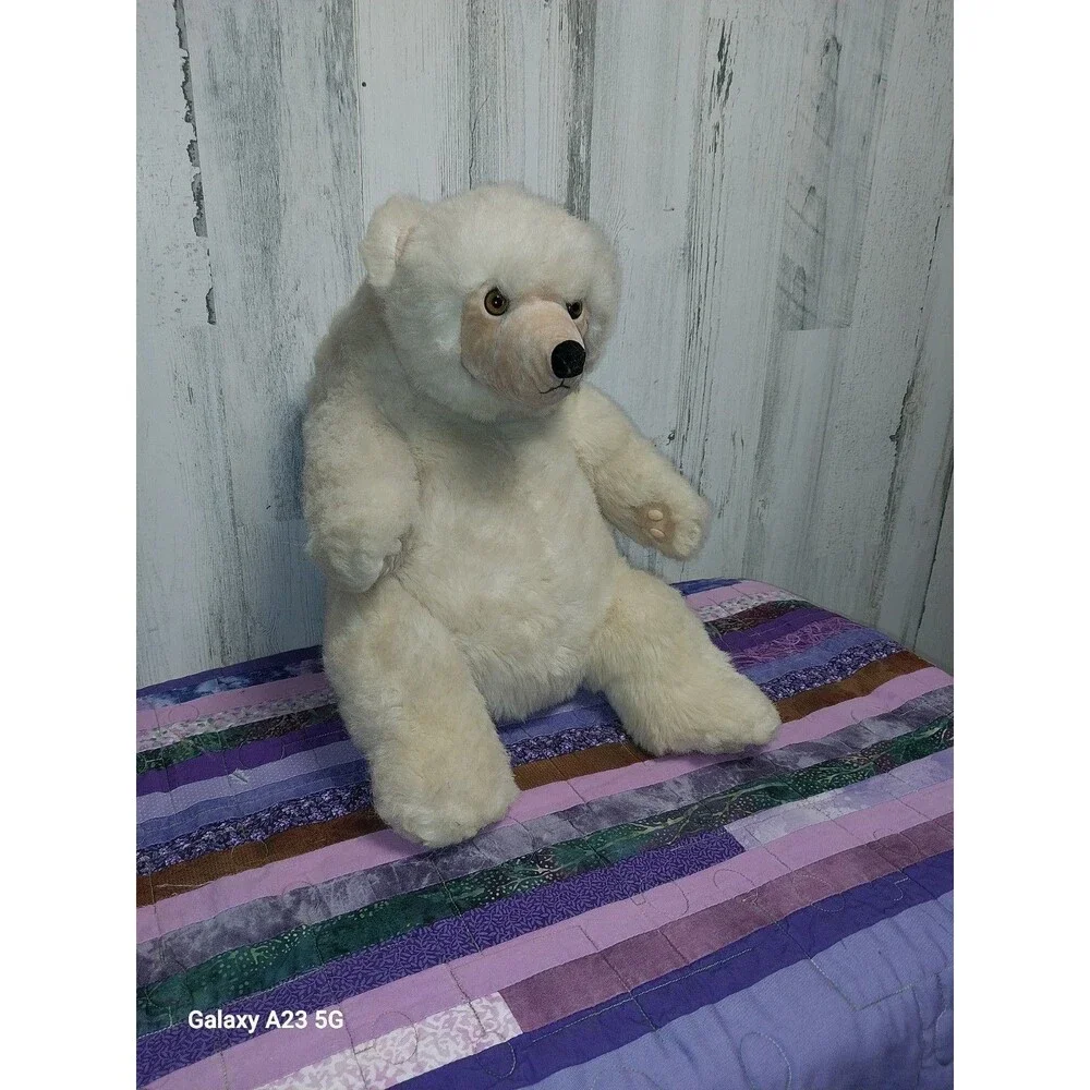 Vtg Applause Avanti Polar Bear White 15